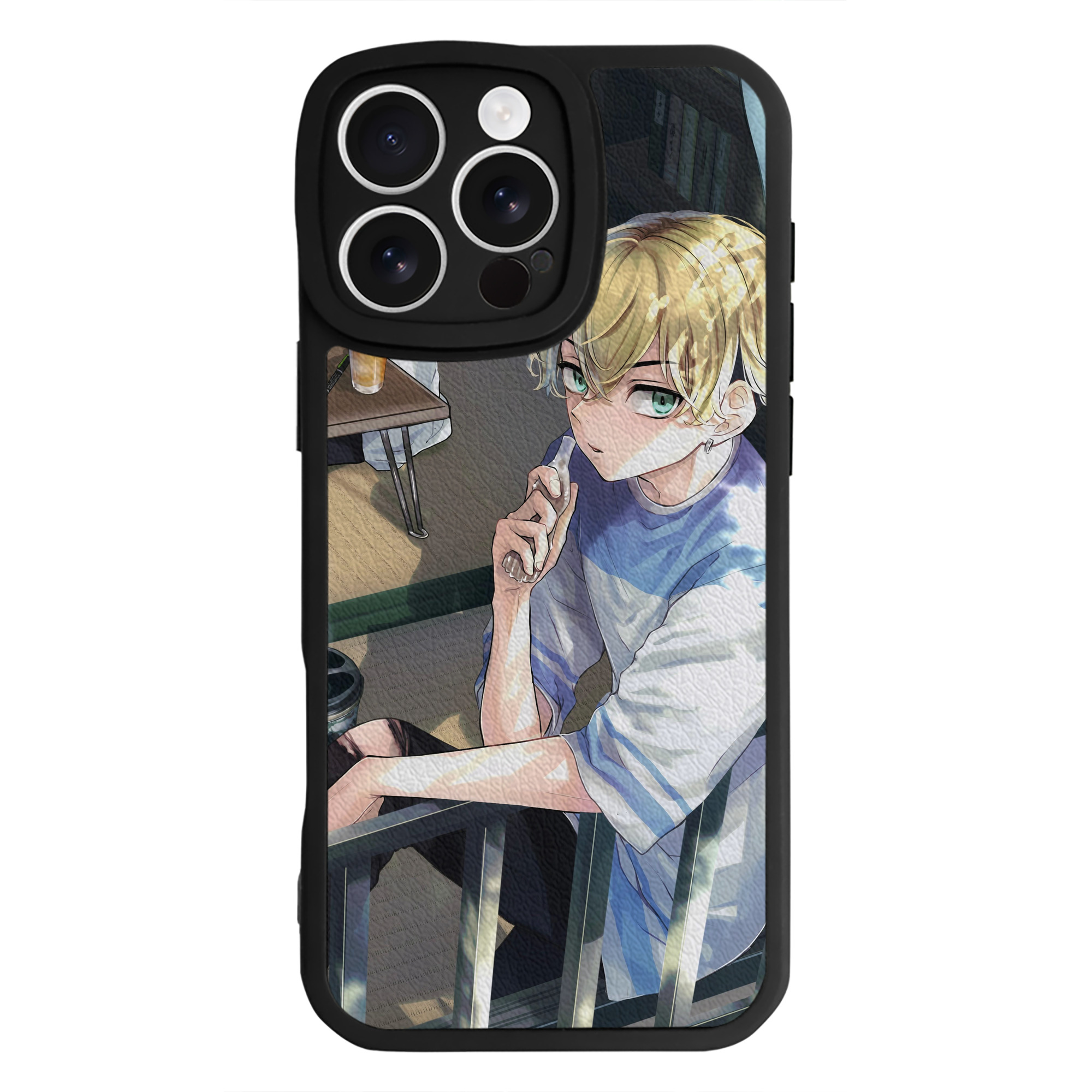 （画像用） 東京リベンジャーズ Tokyo Revengers 【iPhone 16シリーズ対応】シリコンスマホケース（レザー調） 材質：シリコン